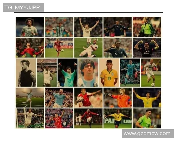 足球明星精彩踢球动作贴纸集锦展现运动魅力与激情